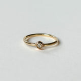 Antique Diamond Buttercup Ring