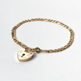 Vintage Petite Heart Figaro Bracelet