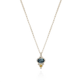 Florence Necklace - Blue Spinel