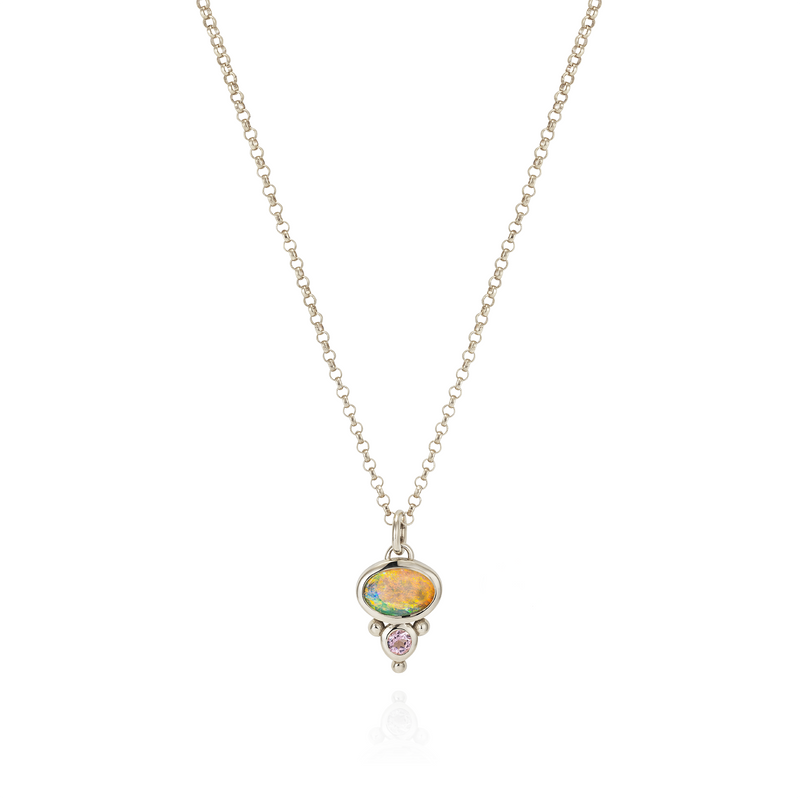 Florence Necklace - Opal