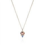 Florence Necklace - Peach Spinel