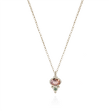 Florence Necklace - Peach Spinel