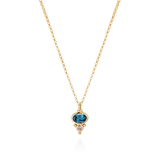 Florence Necklace - Blue Spinel