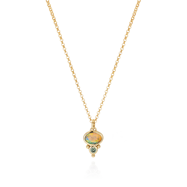 Florence Necklace - Opal