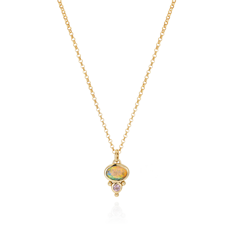 Florence Necklace - Opal